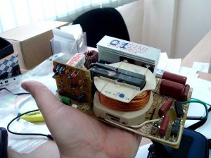 Ремонт ИБП микроволновки