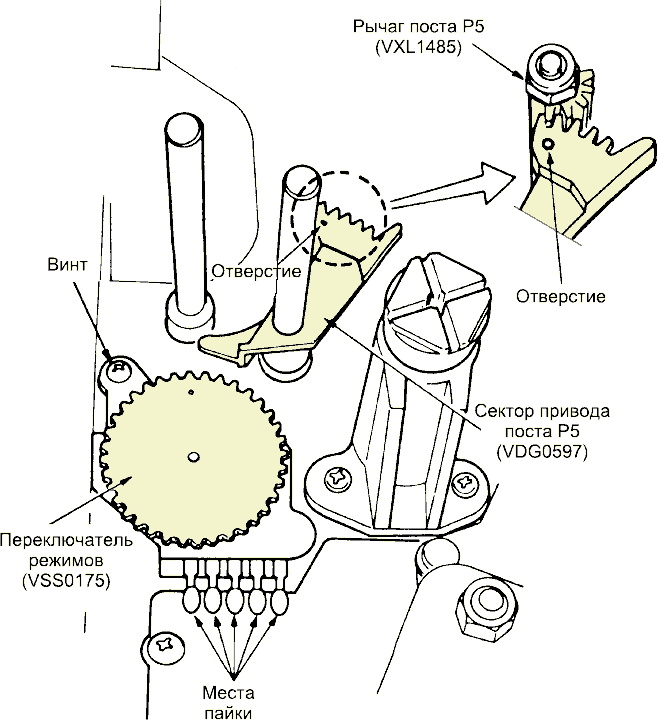 G-Механизм в/магнитофона Panasonic G-Механизм в/магнитофона Panasonic