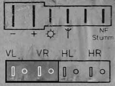 Разъёмы а/магнитол AUDI