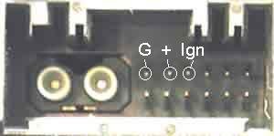 Разъёмы а/магнитол MERCEDES