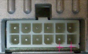 Разъёмы а/магнитол Sony