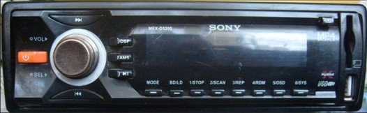 Разъёмы а/магнитол Sony