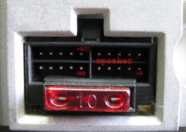 Разъёмы а/магнитол SOUNDMAX Разъёмы а/магнитол SOUNDMAX