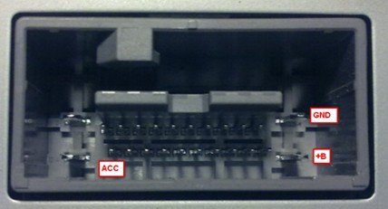 Разъёмы а/магнитол Honda Разъёмы а/магнитол Honda