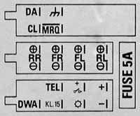 Разъёмы а/магнитол OPEL Разъёмы а/магнитол OPEL