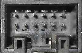 Разъёмы а/магнитол Blaupunkt Разъёмы а/магнитол Blaupunkt