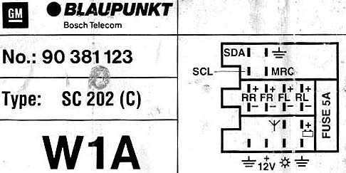 Разъёмы а/магнитол Blaupunkt Разъёмы а/магнитол Blaupunkt