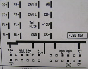 Разъёмы а/магнитол OPEL Разъёмы а/магнитол OPEL