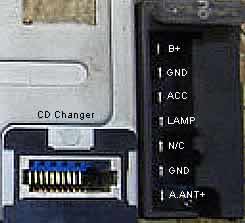 Разъёмы а/магнитол Ford