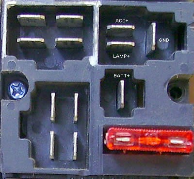 Разъёмы а/магнитол Kia Pride Разъёмы а/магнитол Kia Pride