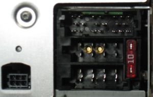 Разъёмы а/магнитол Kia Pride Разъёмы а/магнитол Kia Pride