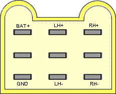 Разъёмы а/магнитол MERCEDES