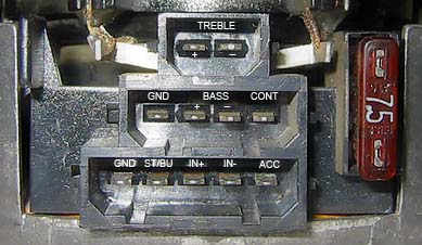Разъёмы а/магнитол AUDI