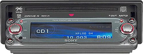 Разъёмы а/магнитол Sony