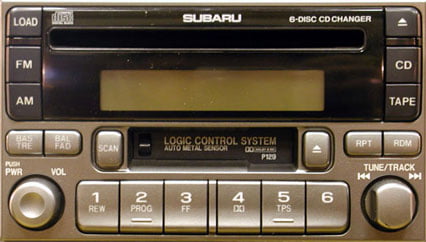 Разъёмы а/магнитол SUBARU Разъёмы а/магнитол SUBARU