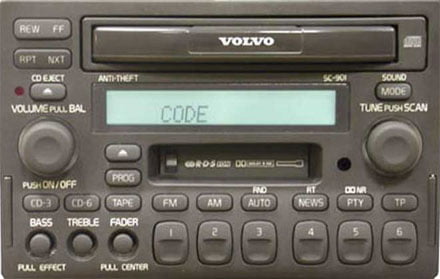 Разъёмы а/магнитол VOLVO Разъёмы а/магнитол VOLVO