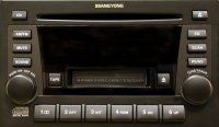Разъёмы а/магнитол SSANG YONG