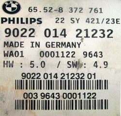 Разъёмы а/магнитол BMW