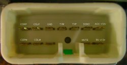 Разъёмы подключения CHANGER Разъёмы подключения CHANGER