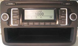 Разъёмы а/магнитол VW