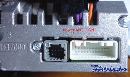 Разъёмы а/магнитол DAEWOO