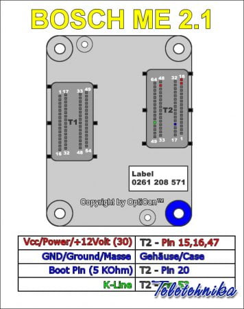 Подключение ЭБУ автомобилей Fiat
