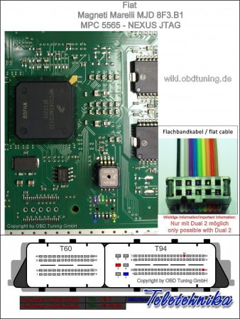 Подключение ЭБУ Magneti Marelli
