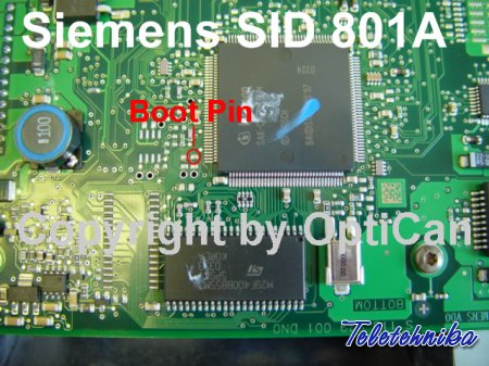 Подключение ЭБУ Siemens