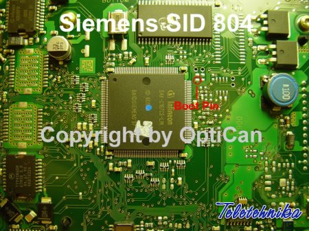 Подключение ЭБУ Siemens