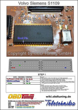 Подключение ЭБУ Siemens
