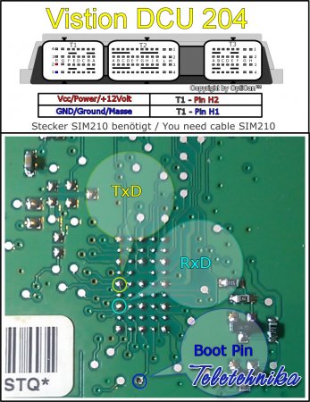 Подключение ЭБУ Visteon