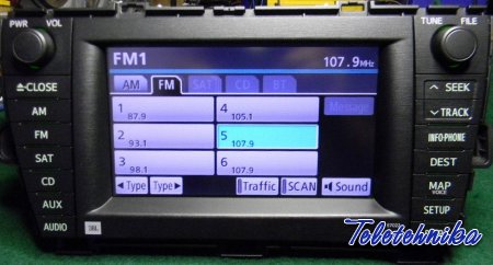 Разъёмы а/магнитол TOYOTA Разъёмы а/магнитол TOYOTA