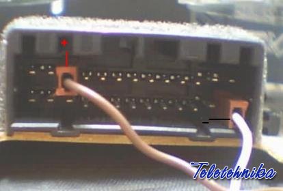 Подключение приборной панели Chevrolet