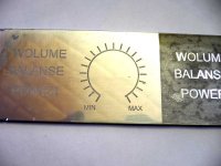 Нанесении надписей на панели корпусов